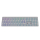 CANYON Klawiatura HKB-W11 UK/US RGB Dwa Tryby Bezprzewodowa Szara - 1348464 - zdjęcie 2